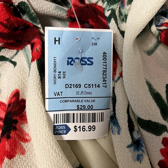 Women’s floral ruffle dress - Picture 6 of 6